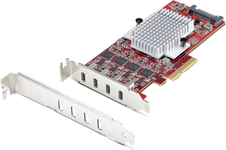 StarTech 4-PORT USB-C 10GB PCIE CARD LP USB-C 3.2 10GBPS