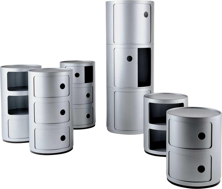 Produktbild Kartell Componibili Containermöbel 2 Elemente (32 x 32 x 40 cm)