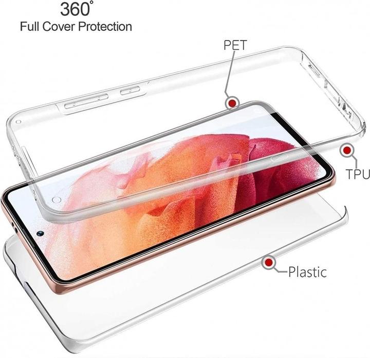 Produktbild Screenguard 360° Screen & Body Protector Samsung Galaxy S21 FE Hülle mit Folie (Samsung Galaxy S21 FE)