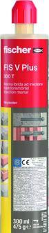 Actual product image Fischer Cartouche de résine à injecter FIS V PLUS 300 (1 pcs.)