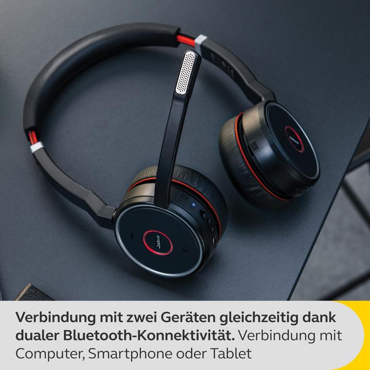 Immagine prodotto Jabra Evolve 75 UC Duo (Senza fili, USB-A)