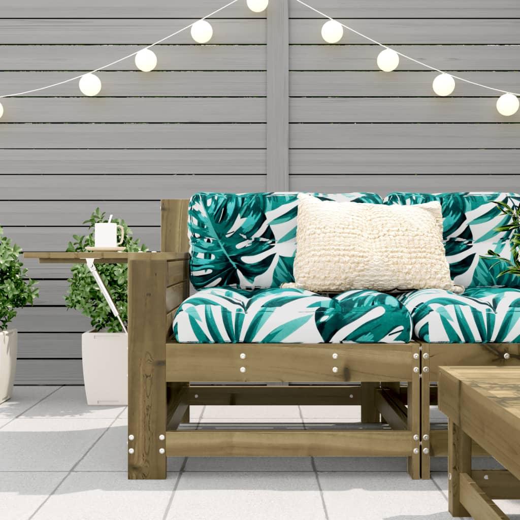 Thumbnail - VidaXL, Gartenlounge, 10-tlg. Garten-Lounge-Set mit Kissen