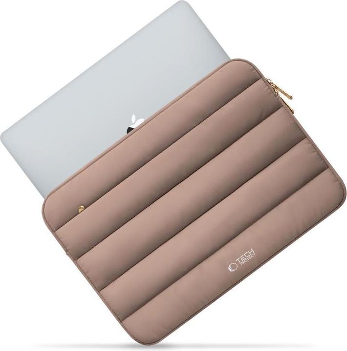 Produktbild Tech-Protect Tech-Protett Fluffy Laptoptasche 15-16 – Braun (16")