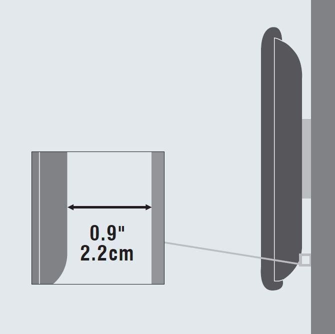Produktbild Vivolink VLMW2355 TV-Halterung (55 Zoll) (Wand, 55", 50 kg)