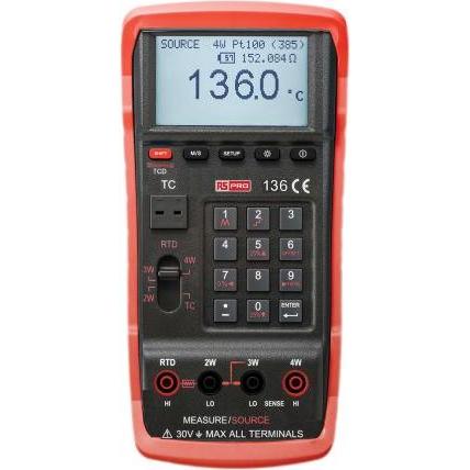 Rs Pro Temperaturkalibrator, Thermoelement-Eichgerät Typ RTD, 0,0003, Celsius, Fahrenheit, Messtechnik