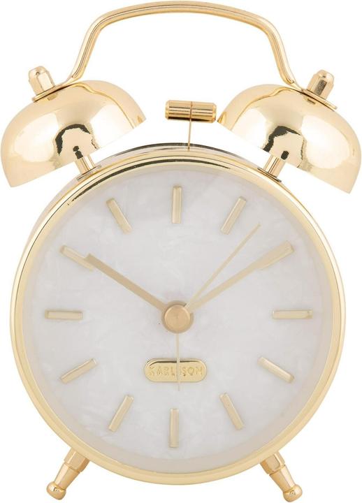 Produktbild Karlsson Klassischer Wecker Pearl Glow Gold