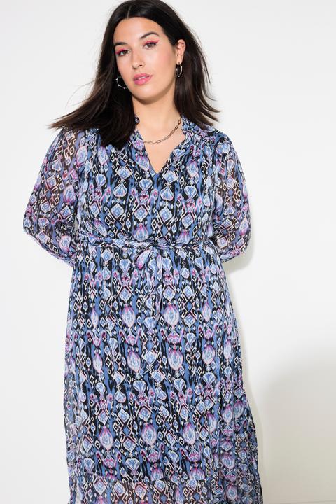 Produktbild Studio Untold Maxikleid, A-Line, grafischer Print, elastische Taille (50, 52)