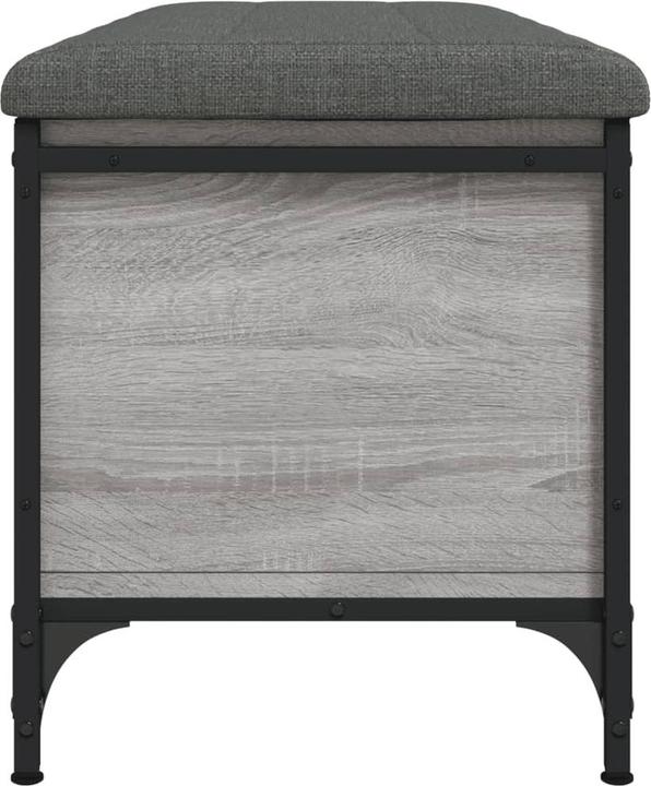 Produktbild VidaXL Sitzbank mit Stauraum Grau Sonoma 102x42x45 cm (42 cm)