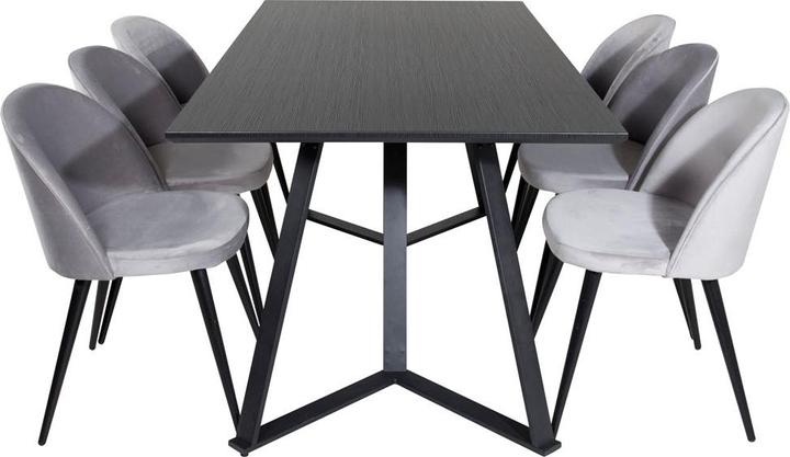 Produktbild Ebuy24 Essgruppe Marina 23 (7-teilig) (MDF, Stahl)