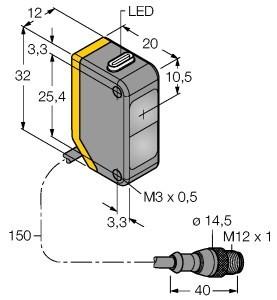 Actual product image Turck Opto-sensor (12 m)