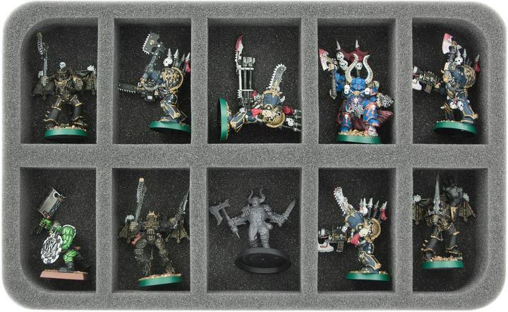 Produktbild Feldherr FSLB040P09 - Lagerbox FSLB040 für 20 Miniaturen (Kunststoff)