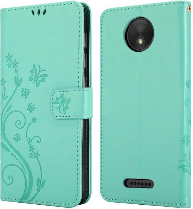 Produktbild Cadorabo Flower Book Cover (Motorola Moto C Plus)