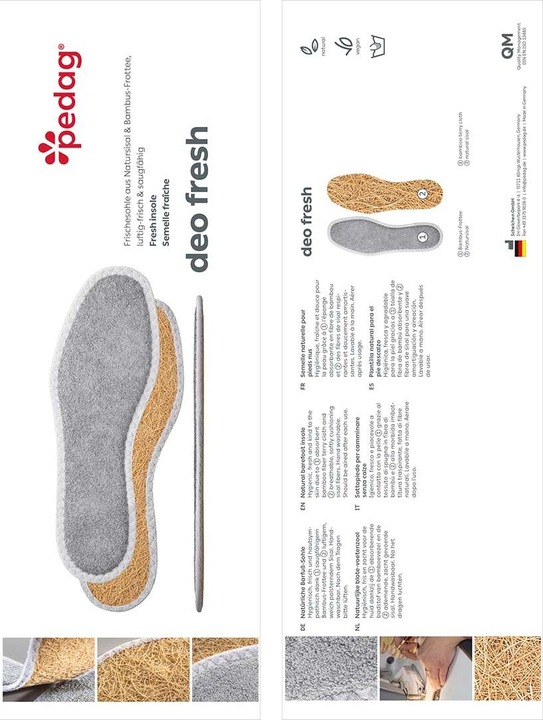 Actual product image Pedag DEO FRESH Fresh sole