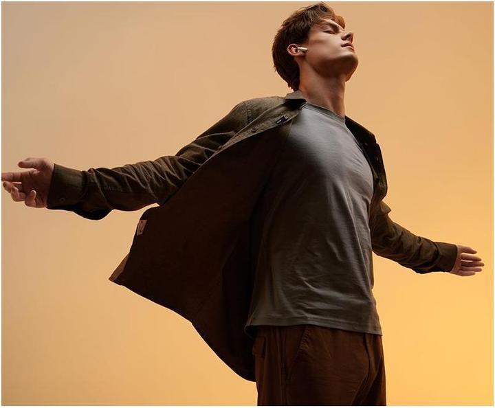 Actual product image Baseus Bowie M2s Ultra Moon White (ANC, 30 h, Wireless)