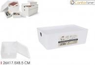 Soler Hispania storage box.multiu.lid 26x17.5x8.5 confortim