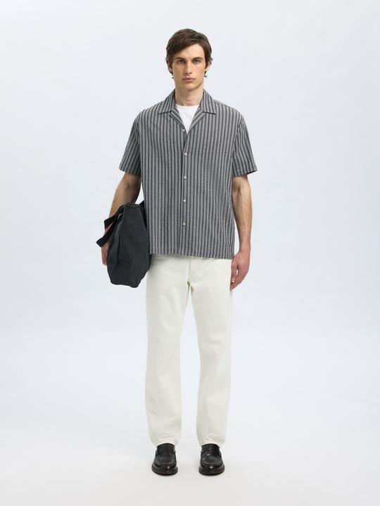 Produktbild Selected Homme Seersucker Kurzarmhemd (S)