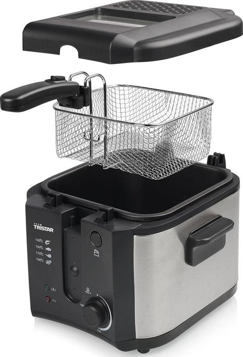 Immagine prodotto Tristar Friggitrice FR-6878 - 2,5 litri - 1600W - Manualmente - RVS/Zwart