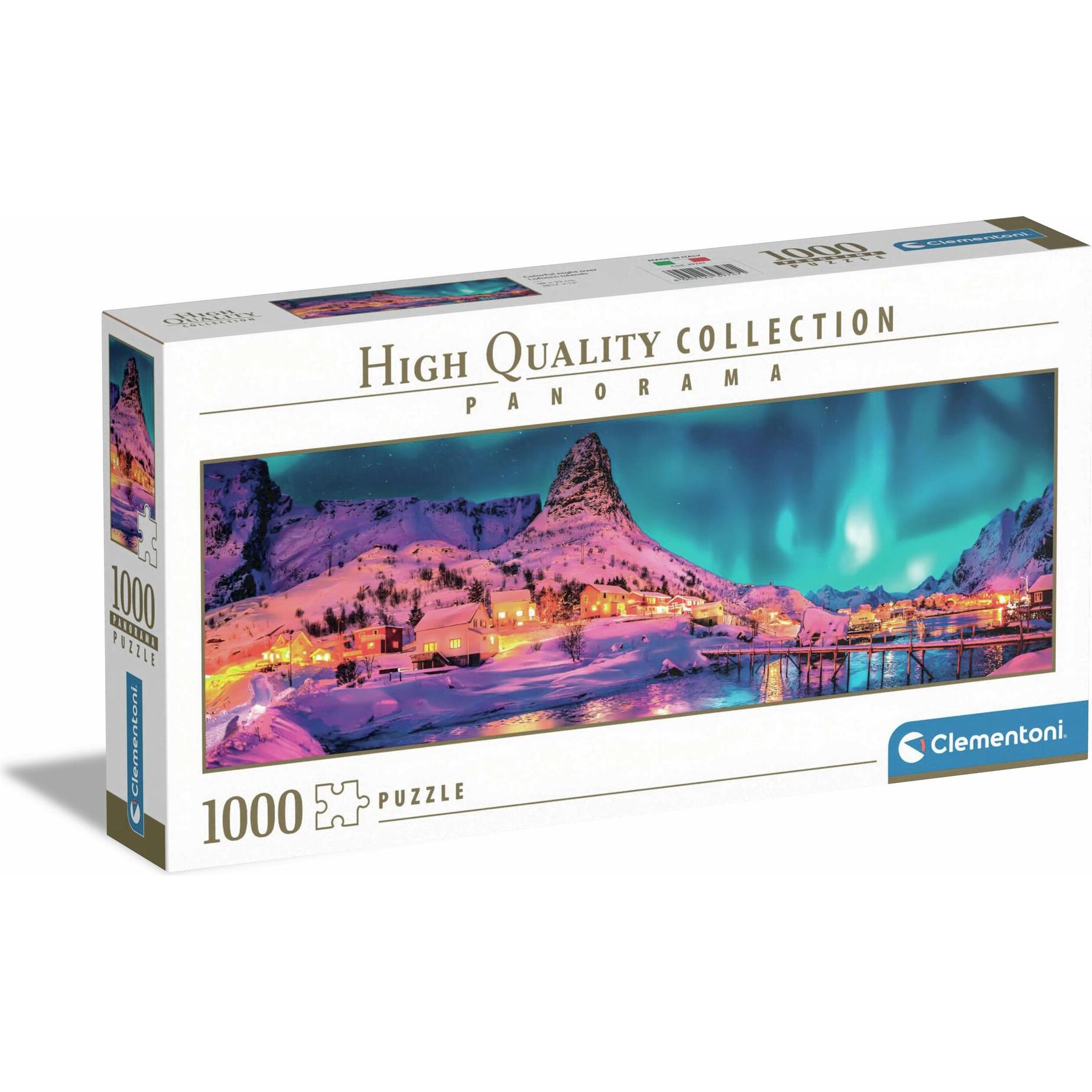 Clementoni Multicolore Puzzle Panoramico Central Park, 1000 Pezzi (1000 Pezzi)