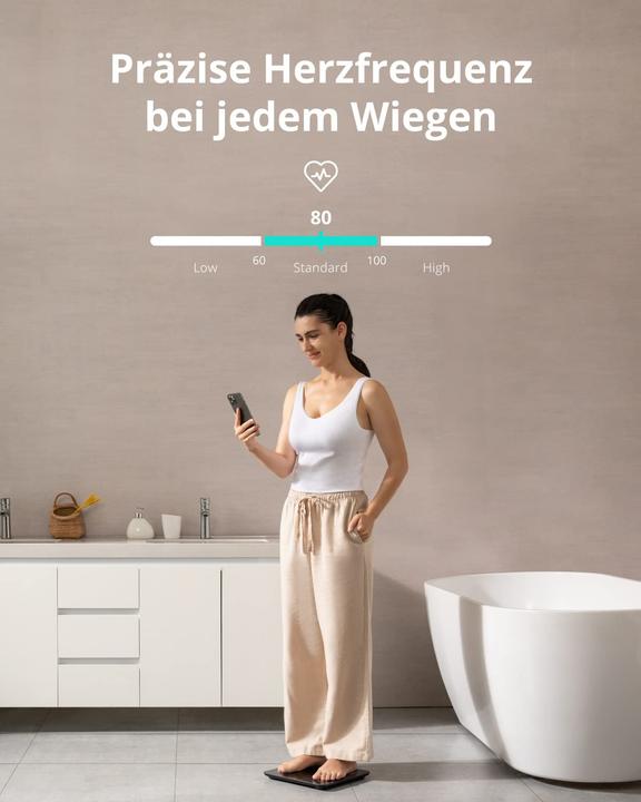 Produktbild eufy Personenwaage Smart Scale P2 Pro