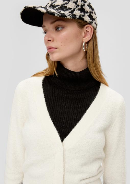 Actual product image s.Oliver Strickjacke Strickjacke im Cropped-Schnitt (L)