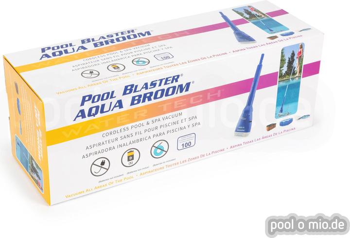 Actual product image Water Tech Pool vacuum cleaner Blaster Aqua Broom
