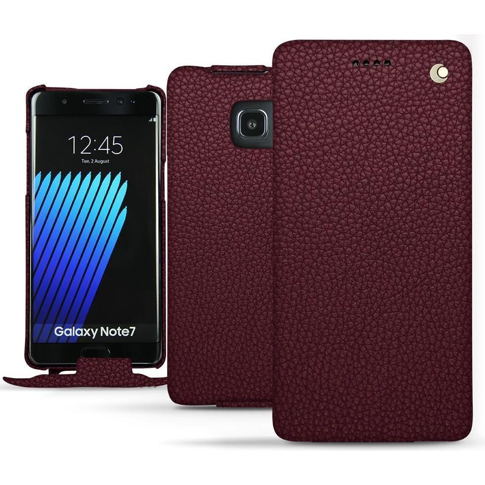Thumbnail - Noreve Lederschutzhülle vertikal (Samsung Galaxy Note 7), Smartphone Hülle, Violett