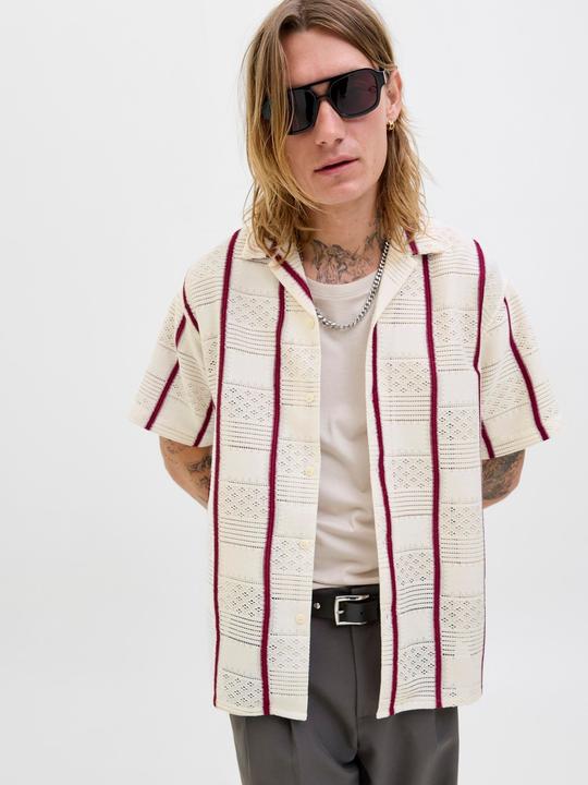 Produktbild Jack & Jones Jordia Stripe Resort Shirt Ss (S)