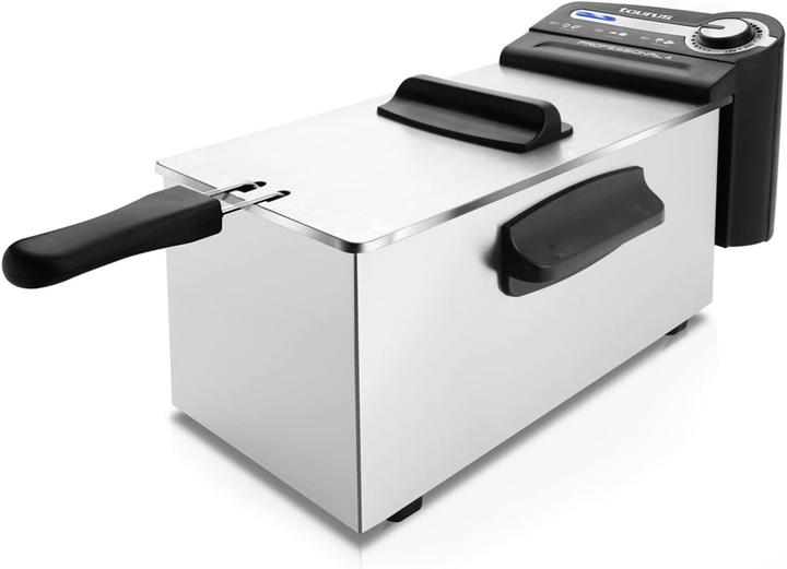 Produktbild Taurus 973947000 Fritteuse Einzelbild 4 l Schwarz Edelstahl