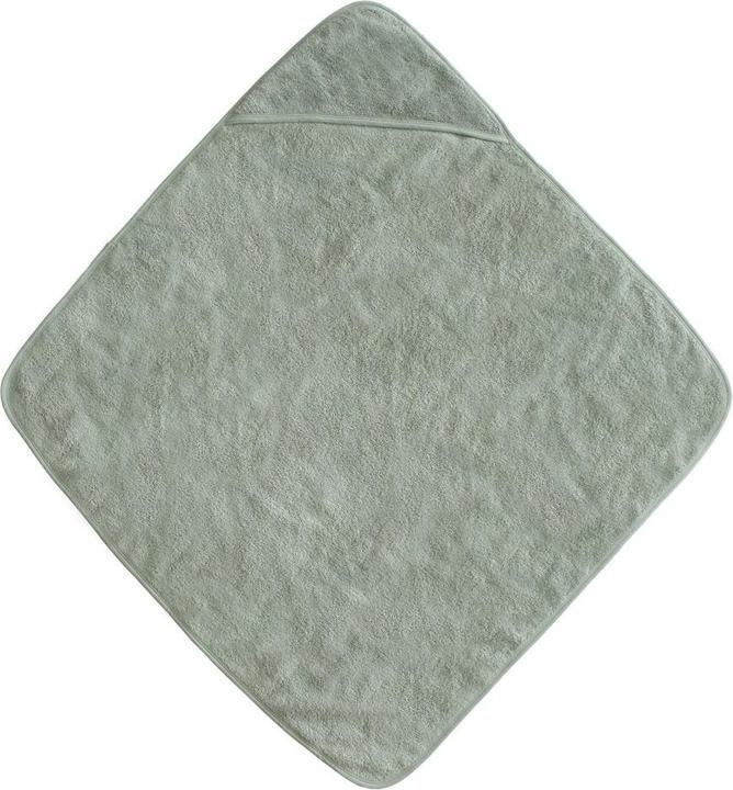 Image du produit Mushie Serviette à capuche Moss (77 x 77 cm)