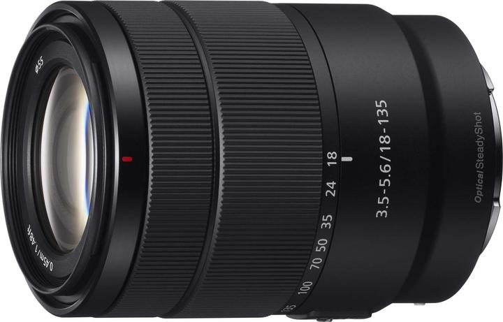 Actual product image Sony E 18-135mm f/3.5-5.6 OSS (Sony E, APS-C / DX)