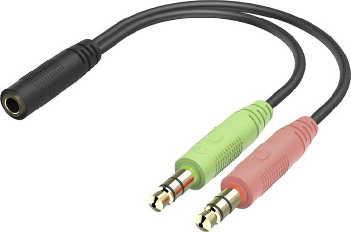 Produktbild Hama PC-Office-Headset HS-P100 V2, Stereo, Schwarz (Kabelgebunden)