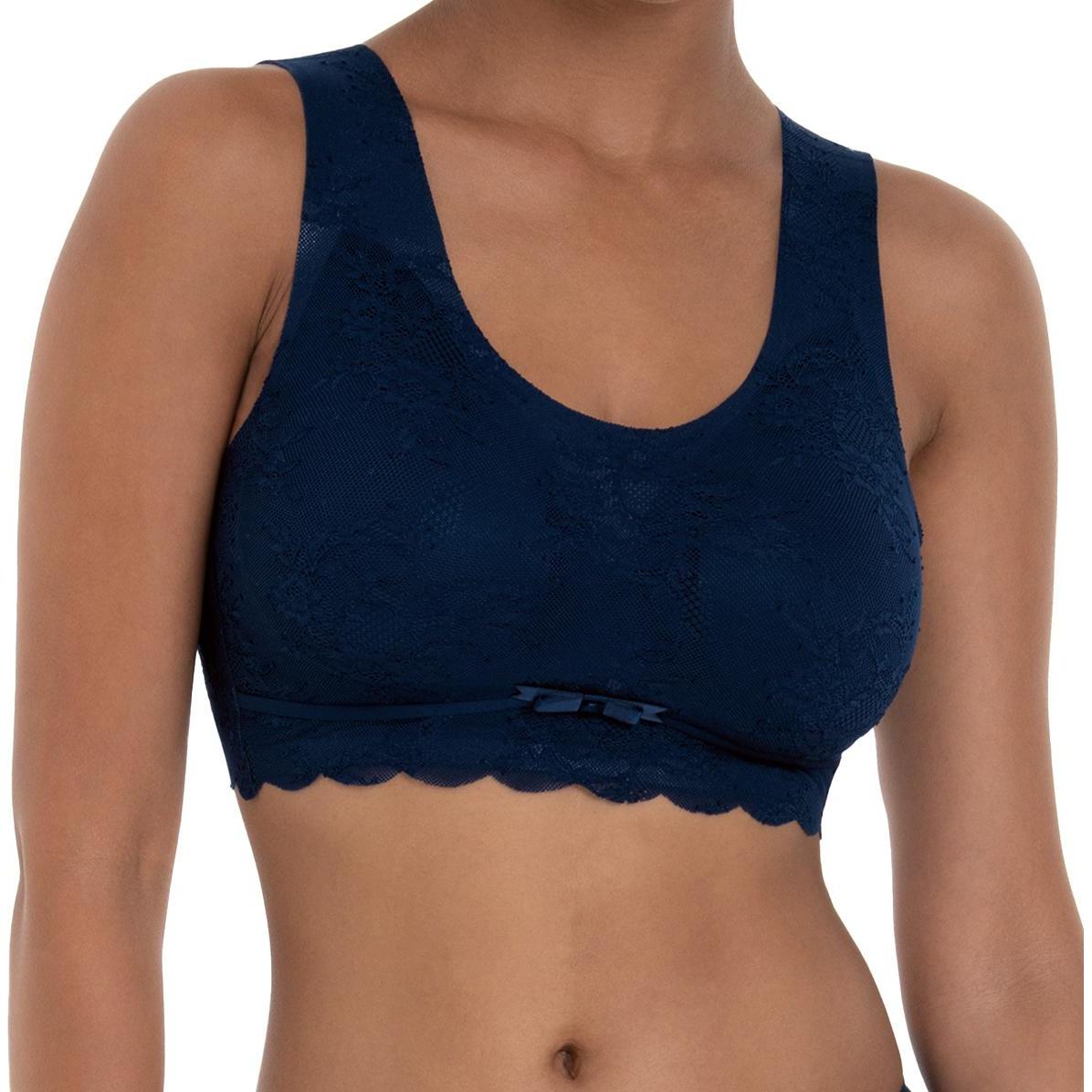 Anita, BH, Essential Lace Bralette, Blau, (XL, Einzelpack)