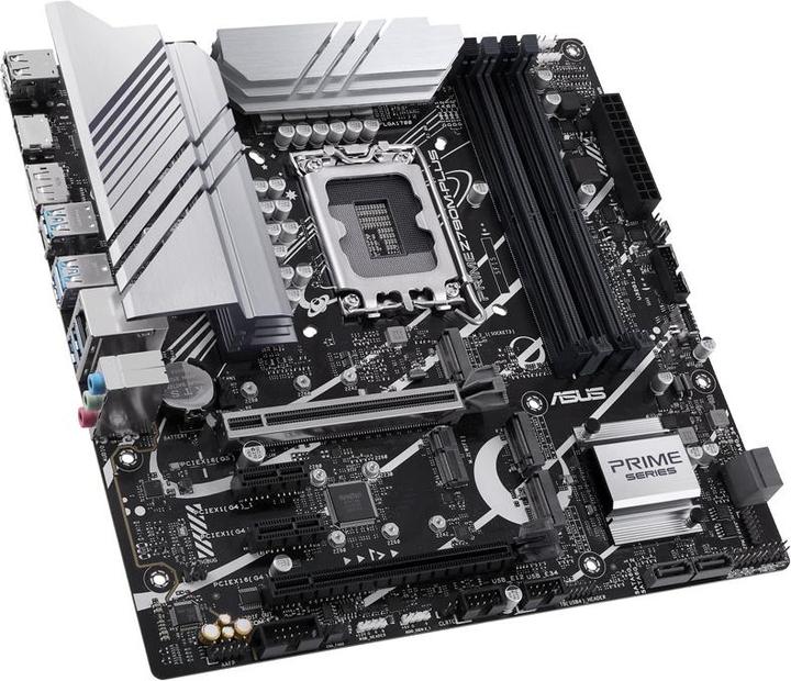 Actual product image ASUS MB PRIME Z790M-PLUS (Intel,1700,DDR5,mATX) (LGA 1700, Intel Z790, mATX)