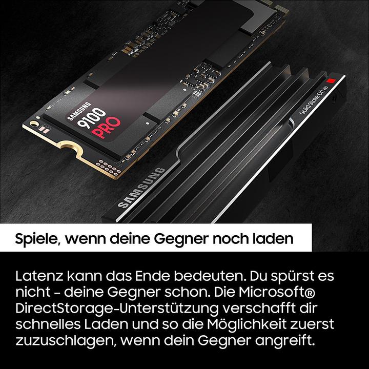 Image du produit Samsung 9100 PRO with Heatsink (8000 Go, M.2 2280)