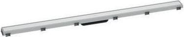 Actual product image hansgrohe HG shower channel RainDrain Match m height-adjustable frame 1200mm matt white (1200 mm)