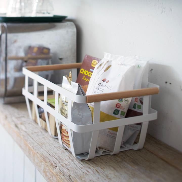 Produktbild micasa Aufbewahrungskorb L TOSCA (1 x, 22 x 36 cm)