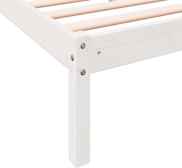 Actual product image vidaXL Bett Extra Lang ohne Matratze 90x210 (90 x 210 cm)