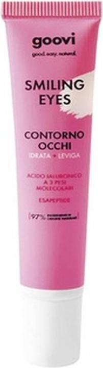 Immagine prodotto Goovi SMILING EYES Crema per gli occhi (Crema per la cura degli occhi, 15 ml, Giorno + Notte)