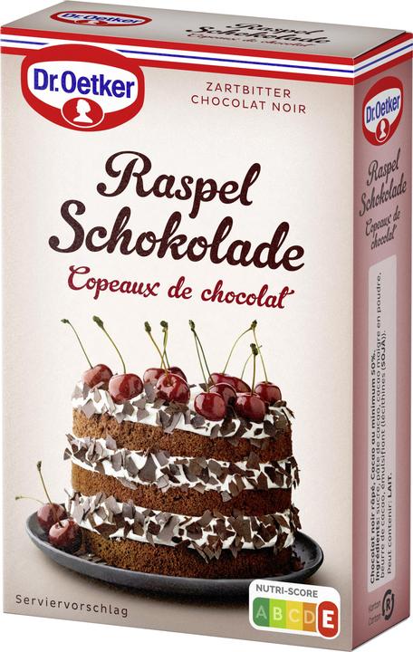 Image du produit Dr. Oetker Chocolat râpé (130 g)