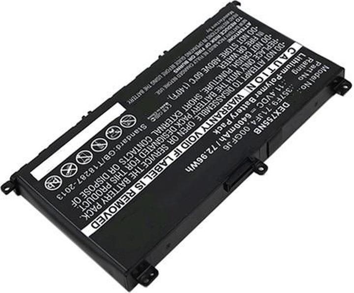 Produktbild CoreParts MBXDE-BA0053 Notebook-Ersatzteil Akku (1 Zelle, 6400 mAh)