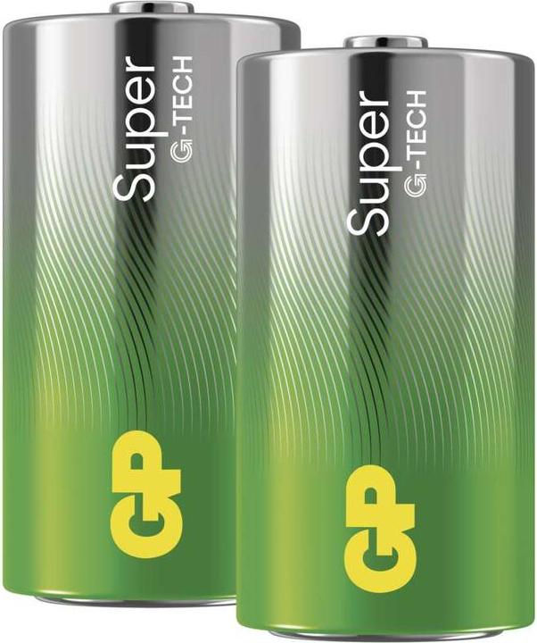 Actual product image GP Batteries Super (2 pcs., C, R14)