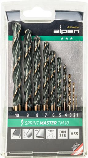 Image du produit Alpen Jeu de forets Sprint Master (1.0-10 mm)