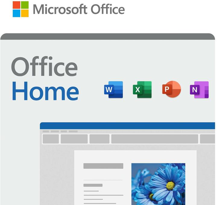 Actual product image Microsoft Office Home 2024 (IT) (1 User, unlimited)