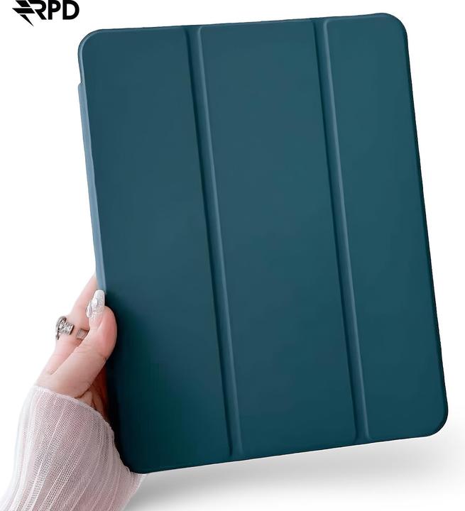 Produktbild RPD - iPad Pro 12.9 (2018-2022) / Air 13 (2024/2025), SBL Tri-Fold Case, Dunkelgrün (Apple iPad Air 13 2024, Apple iPad Air 13 2025, Apple iPad Pro 12.9 2018, Apple iPad Pro 12.9 2020, Apple iPad Pro 12.9 2021, Apple iPad Pro 12.9 2022)