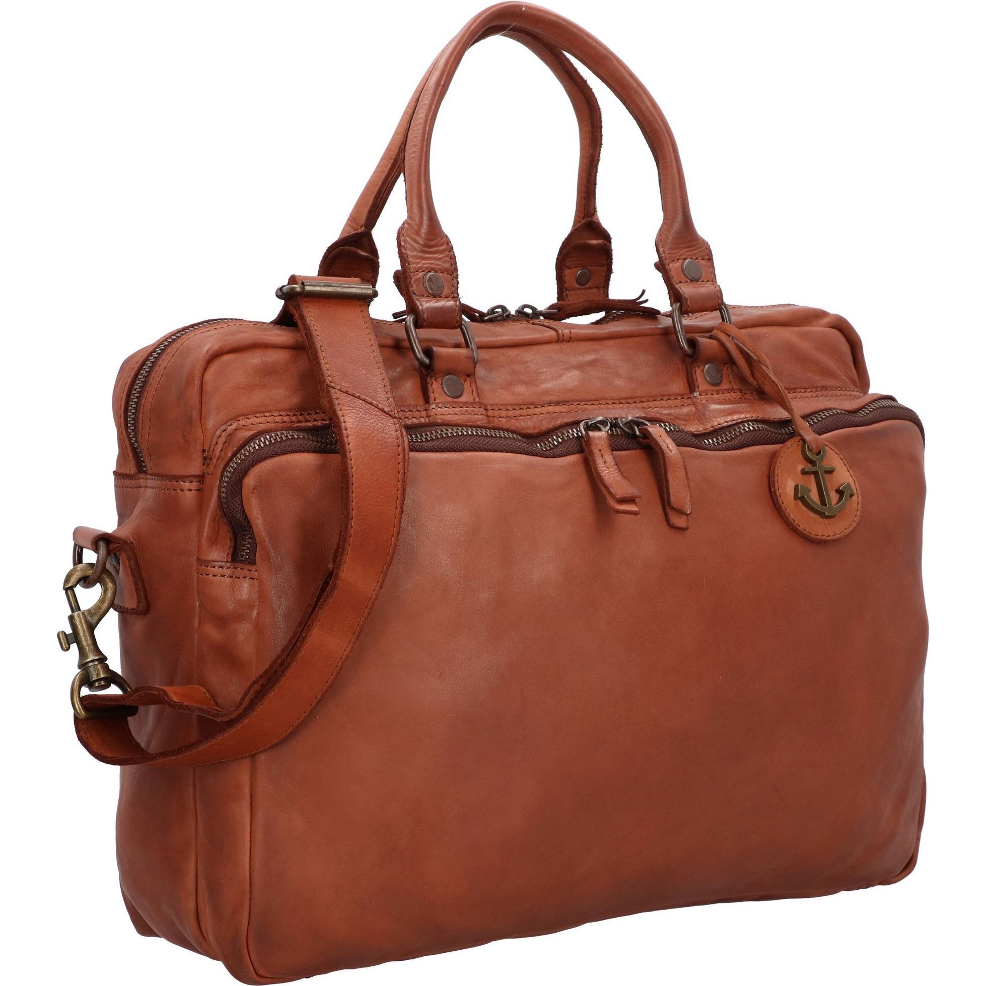 Thumbnail - Harbour 2nd, Handtasche, Jonathan Aktentasche Leder 47 cm, Braun