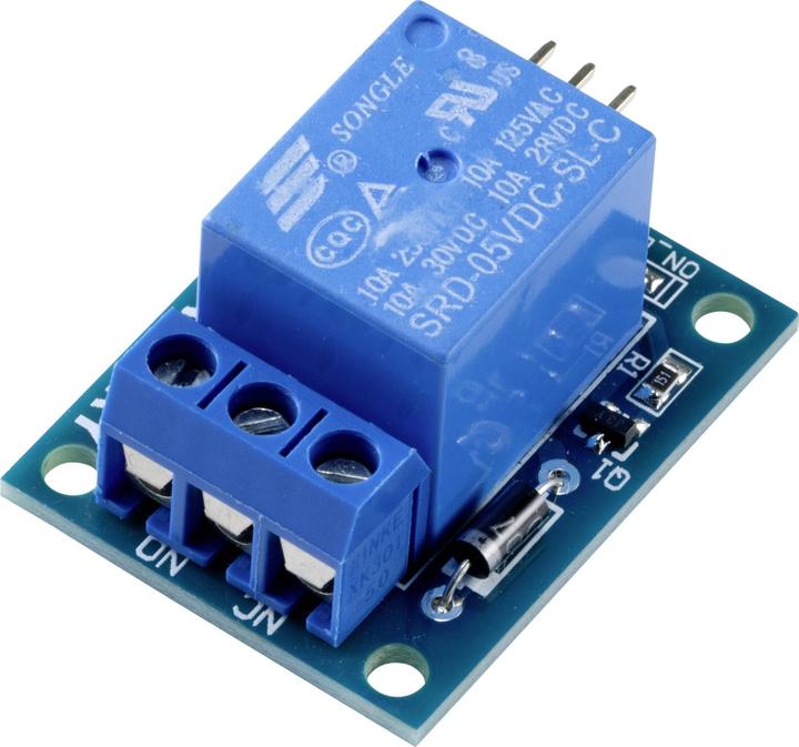 Actual product image Tru Components TC-9927156 Relay module 1 pc. suitable for Arduino development kits