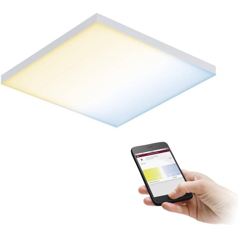 Thumbnail - Paulmann, Wandleuchte + Deckenleuchte, WallCeiling LED Panel ZB TunW 295x295mm 10.5W matt 230V (1330 lm)