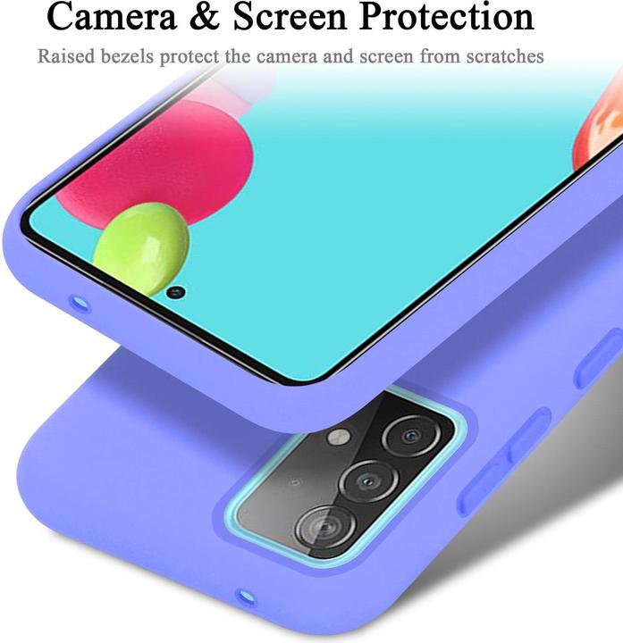 Produktbild Cadorabo TPU Liquid Silicone Case Cover (Samsung Galaxy A52 5G)