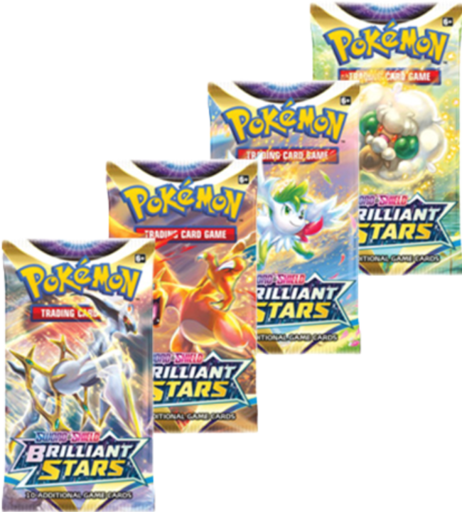 Actual product image Pokémon Brilliant Stars (English, Booster Pack)