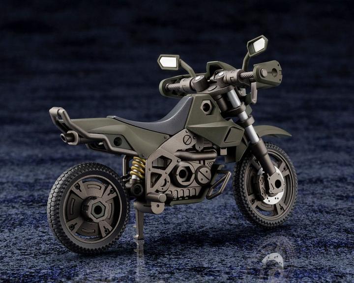 Actual product image Kotobukiya Hexa Gear Plastic Model Kit 1/24 Alternative Cross Rider Forest Color Ver. 10 cm